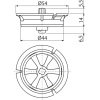Купить Регулятор скорости потока воды, Alcaplast P115 , P115 / 71622663-d995-4203-87de-dbbcc2efee3c , в категории Комплектующие для сифонов , от бренда Alcaplast  Интернет-магазин сантехники ✓ Лучшие цены на рынке ✓ Огромный выбор ✓ Гарантия ✓ Заходите!