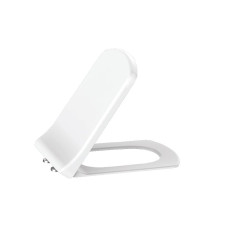 LARA Кришка сидіння Duroplast, з механізмом soft-close, біла, Creavit KC1603.01.0000E