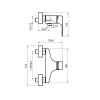 Купить Neon Cube смеситель однорычажный для душа 35 мм, Koller Pool NC0450 , NC0450 / 04c24d76-0d74-47b2-af07-6ce71ecd86ed , в категории Смесители для душа , от бренда Koller Pool  Интернет-магазин сантехники ✓ Лучшие цены на рынке ✓ Огромный выбор ✓ Гара