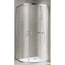 R80RG Душова кабіна ROUND напівкругла 800x800x1900 мм скло grape, Koller Pool R80RG