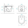 Купити ORION унітаз підвісний з сидінням Soft-close, Koller Pool OR-0515-RW , OR-0515-RW / 452ec146-5929-11ea-ac5a-90e2ba834789 , в категории Унітази підвісні , от бренда Koller Pool  Інтернет-магазин сантехніки ✓ Кращі ціни на ринку ✓ Величезний вибір ✓ 