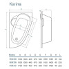 Купити Ванна KARINA 170X110 P + сифон + ніжки, Koller Pool BTKA170110P+WBW0001+B70CМMA-57 , BTKA170110P+WBW0001+B70CМMA-57 / 04e2f603-694b-482e-961a-365886da37c0 , в категории Ванни , от бренда Koller Pool  Інтернет-магазин сантехніки ✓ Кращі ціни на ринк