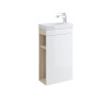 Купити Тумба консольна COMPACT 400 (біла) з умивальником Como 40, Koller Pool ,  / 92f41e40-b2b3-4c3d-9d24-efaf580de544 , в категории Шафи під умивальник , от бренда Koller Pool  Інтернет-магазин сантехніки ✓ Кращі ціни на ринку ✓ Величезний вибір ✓ Гаран
