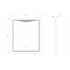 Купити Світлодіодне LED дзеркало LINE 600х700, Koller Pool LN7060LED , LN7060LED / 4af42d85-fac9-11ed-bb68-a0423f42a789 , в категории Дзеркала у ванну , от бренда Koller Pool  Інтернет-магазин сантехніки ✓ Кращі ціни на ринку ✓ Величезний вибір ✓ Гарантія