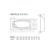 Купити Ванна Koller Pool Atlantica 180x80 з антипролежневим покриттям з ніжками і ручками, Koller Pool B80JTI00E+APMROS100+FRESH , B80JTI00E+APMROS100+FRESH / a4c1223e-76c1-48eb-b3f1-9ade0d2f4620 , в категории Ванни , от бренда Koller Pool  Інтернет-магаз