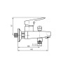 Купити TWIN Змішувач для ванни (без душового набору), Koller Pool TN0100 , TN0100 / c7519d0a-a4ae-4db6-b66b-3d3e936ac27e , в категории Змішувачі для ванної , от бренда Koller Pool  Інтернет-магазин сантехніки ✓ Кращі ціни на ринку ✓ Величезний вибір ✓ Гар