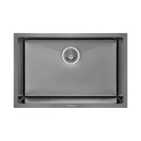 Мийка GRANADO Under top L STEEL S201 black