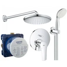 EUROSMART NEW набір для душа 4в1(26668000+26406001+35600000+24043003) GROHE UA26416SC3