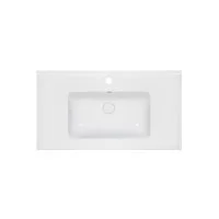 Раковина Qtap Albatross E49 900х490х200 White з донним клапаном QT01119090E49W