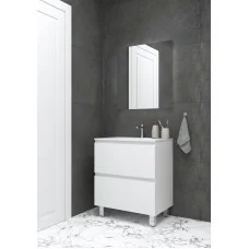 Тумба подвісна EDGE NEW 900 (білий) з умивальником, Koller Pool EDNEW0900WHITE